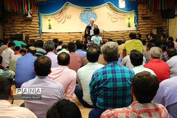 شب ولادت غریب الغربا ، علی بن موسی الرضا (ع) در هیئت انصار الامام رزمندگان کرج