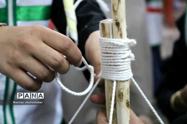 فراگیری آموزش‌های تخصصی تشکیلات دراردوی انتخابی وآمادگی اعضا پیشتازان دختر اعزامی به اردوی ملی