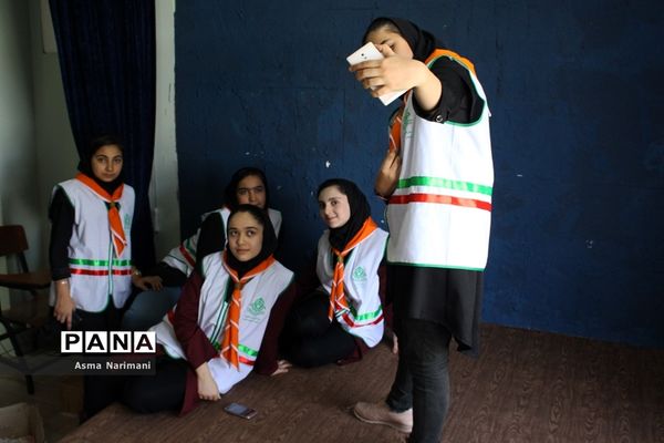 اردوی آموزشی توجیهی تیم‌های منتخب پیشتازان دختر آذربایجان شرقی