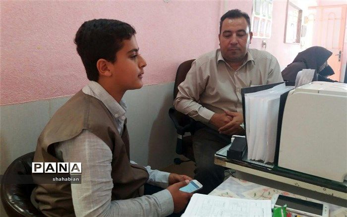 فعالیت پایگاه سنجش سلامت نوآموزان بدو ورود به مدرسه  کاشمر