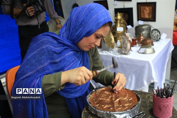 نمایشگاه مهارت‌آموزی در بوستان ملل ساری