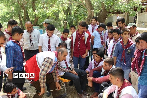 پیش اردوی ملی پیشتازان پسر سازمان دانش آموزی  کهگیلویه و بویراحمد