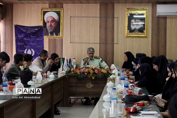 دیدار صمیمی خبرگزاری پانا با رئیس پلیس فرودگاه های تبریز