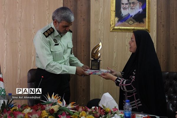 دیدار صمیمی خبرگزاری پانا با رئیس پلیس فرودگاه های تبریز