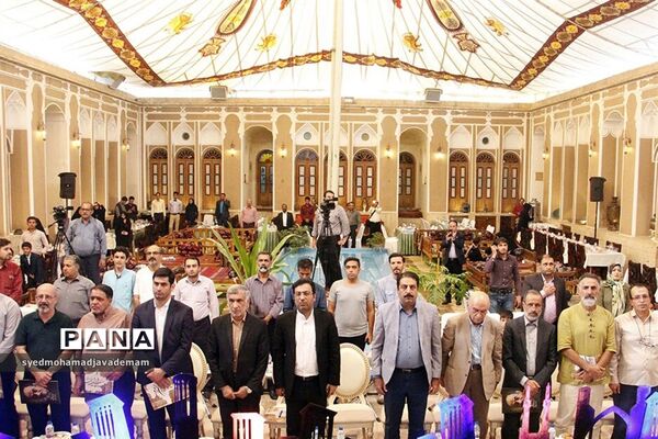 اختتامیه جشنواره ملی آیات خط در استان یزد