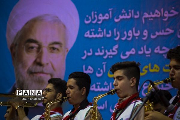 افتتاحیه هشتمین اردوی ملی پیشتازان پسر