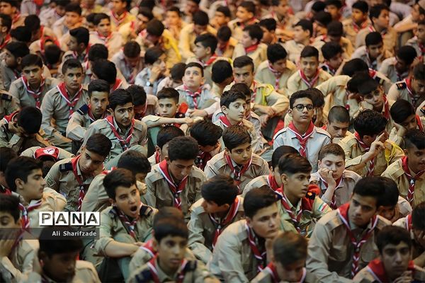 افتتاحیه هشتمین اردوی ملی پیشتازان پسر