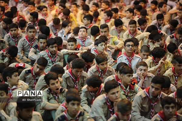 افتتاحیه هشتمین اردوی ملی پیشتازان پسر