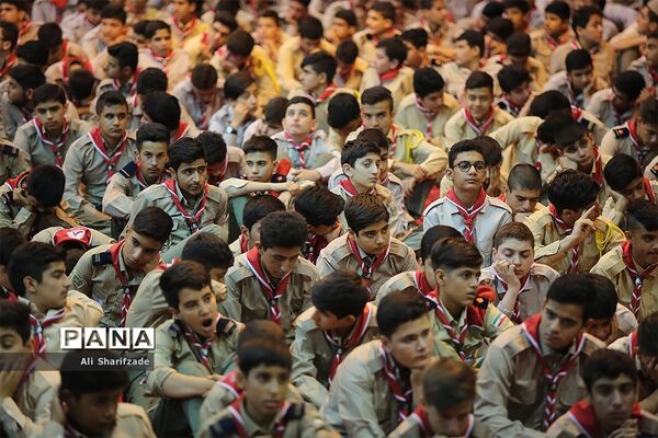 افتتاحیه هشتمین اردوی ملی پیشتازان پسر