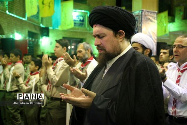 حضور حجت الاسلام والمسلمین حسن خمینی در هشتمین اردوی ملی پیشتازان و مربیان