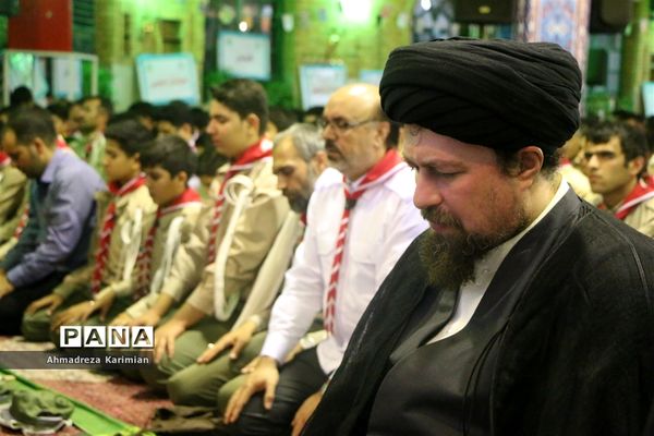 حضور حجت الاسلام والمسلمین حسن خمینی در هشتمین اردوی ملی پیشتازان و مربیان