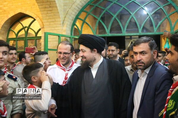حضور حجت الاسلام والمسلمین حسن خمینی در هشتمین اردوی ملی پیشتازان و مربیان