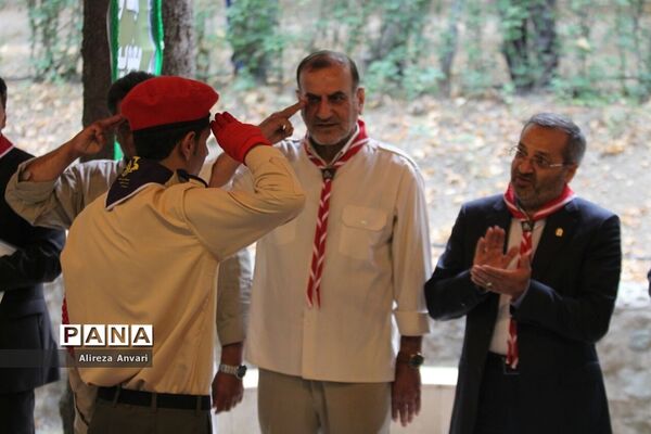 آیین افتتاحیه هشتمین دوره اردوی ملی در اردوگاه شهید باهنر تهران