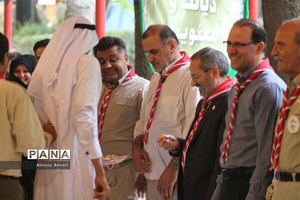 آیین افتتاحیه هشتمین دوره اردوی ملی در اردوگاه شهید باهنر تهران