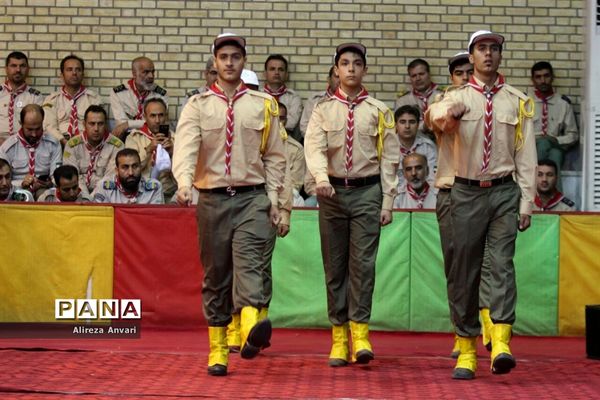 آیین افتتاحیه هشتمین دوره اردوی ملی در اردوگاه شهید باهنر تهران