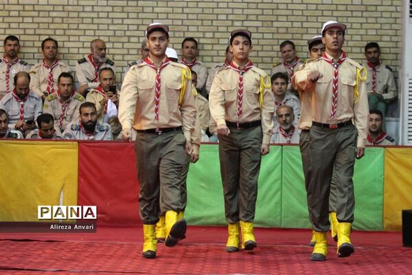 آیین افتتاحیه هشتمین دوره اردوی ملی در اردوگاه شهید باهنر تهران
