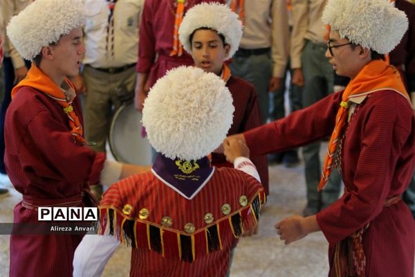 آیین افتتاحیه هشتمین دوره اردوی ملی در اردوگاه شهید باهنر تهران