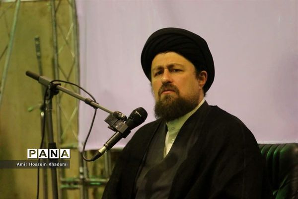 حضور سید حسن خمینی در هشتمین اردوی ملی پیشتازان