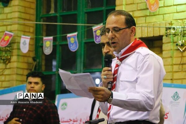 حضور سید حسن خمینی در هشتمین اردوی ملی پیشتازان