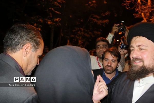 حضور سید حسن خمینی در هشتمین اردوی ملی پیشتازان