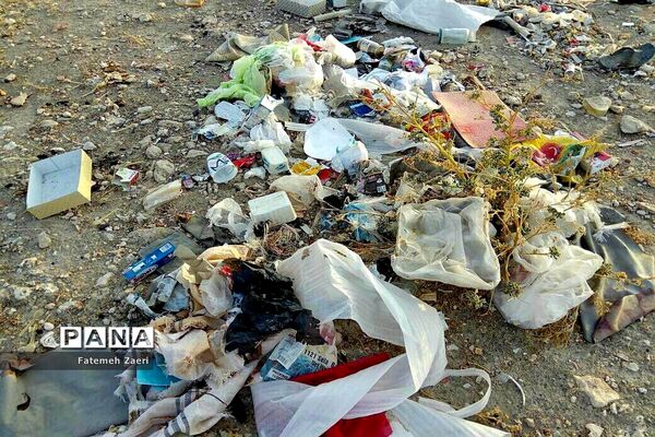 اوضاع نابسامان جمع آوری زباله در لامِرد فارس
