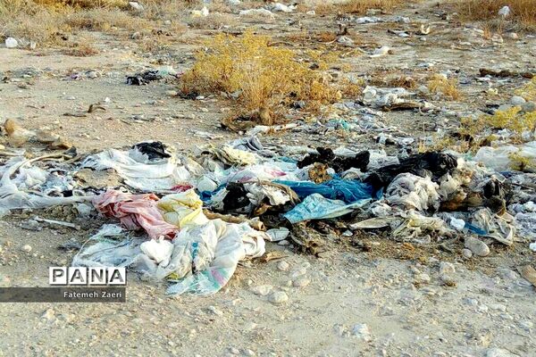 اوضاع نابسامان جمع آوری زباله در لامِرد فارس