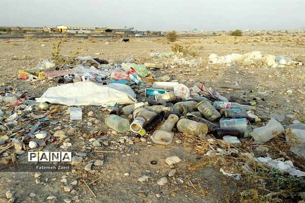 اوضاع نابسامان جمع آوری زباله در لامِرد فارس