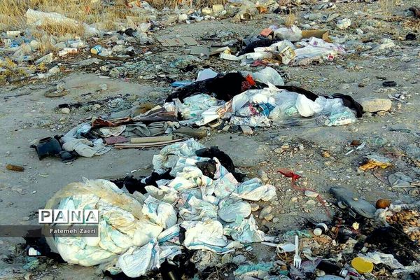 اوضاع نابسامان جمع آوری زباله در لامِرد فارس