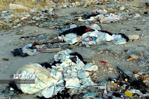 اوضاع نابسامان جمع آوری زباله در لامِرد فارس