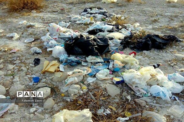 اوضاع نابسامان جمع آوری زباله در لامِرد فارس