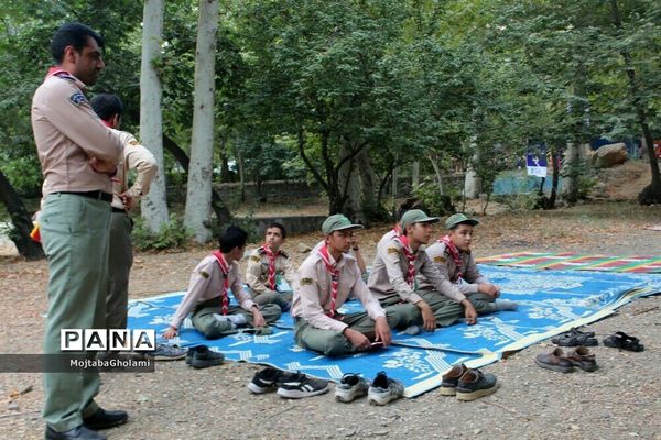 اجرای اولین برنامه های هشتمین اردوملی پیشتازان پسر