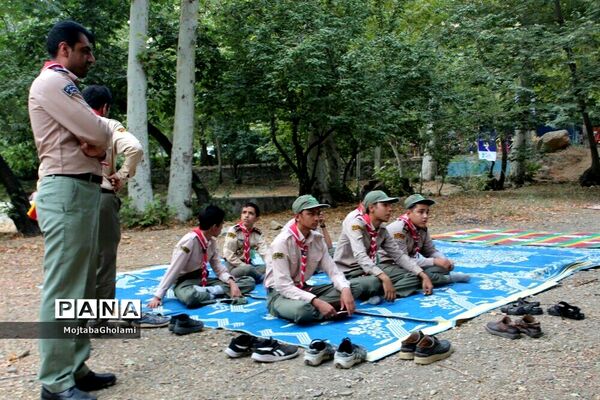اجرای اولین برنامه های هشتمین اردوملی پیشتازان پسر