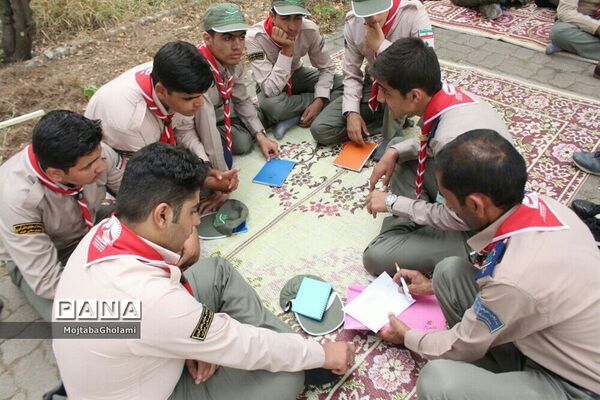 اجرای اولین برنامه های هشتمین اردوملی پیشتازان پسر