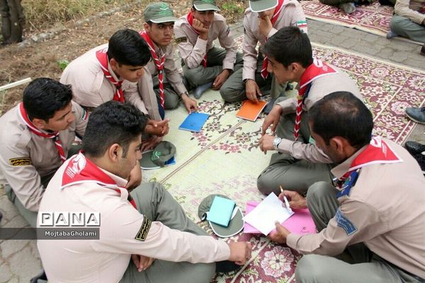اجرای اولین برنامه های هشتمین اردوملی پیشتازان پسر
