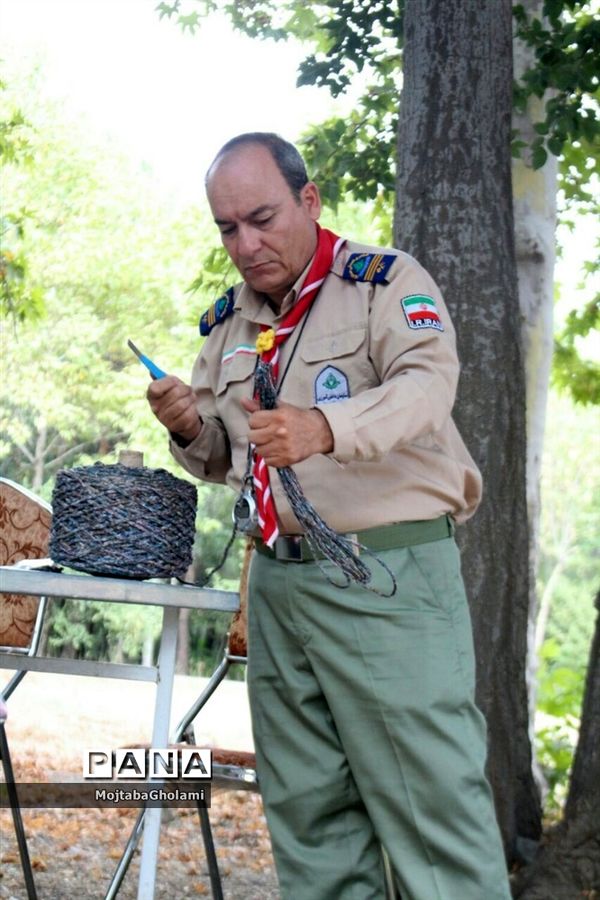 اجرای اولین برنامه های هشتمین اردوملی پیشتازان پسر