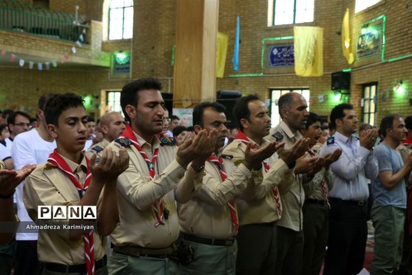 اولین روز از اردوی ملی پیشتازان  در کمپ استان فارس