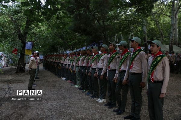 اولین روز از اردوی ملی پیشتازان  در کمپ استان فارس