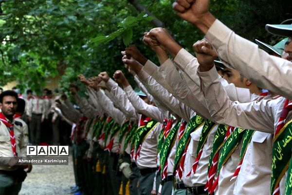 اولین روز از اردوی ملی پیشتازان  در کمپ استان فارس