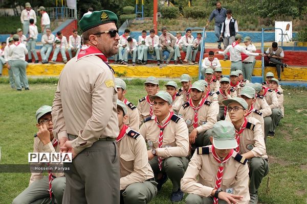 دومین روز از هشتمین اردوی ملی پیشتازان، اعضا و مربیان