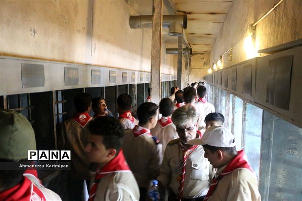 بازدید پیشتازان از باغ موزه قصر