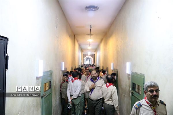 بازدید پیشتازان از باغ موزه قصر