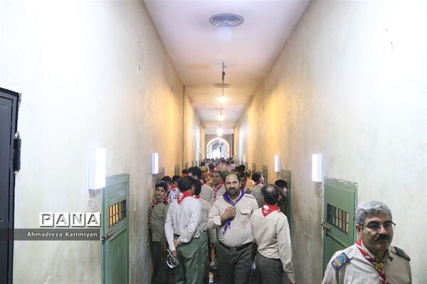 بازدید پیشتازان از باغ موزه قصر