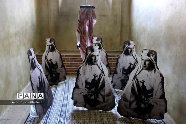 بازدید دانش آموزان پیشتاز هشتمین اردوی ملی از باغ موزه قصر