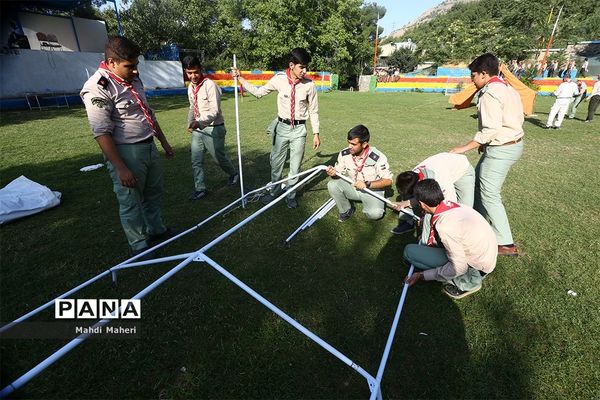 سومین روز هشتمین اردوی ملی پیشتازان، اعضا و مربیان