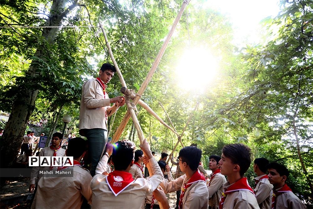 سومین روز هشتمین اردوی ملی پیشتازان، اعضا و مربیان