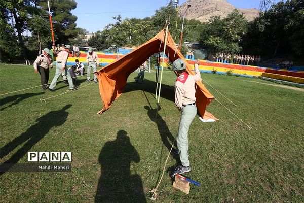 سومین روز هشتمین اردوی ملی پیشتازان، اعضا و مربیان