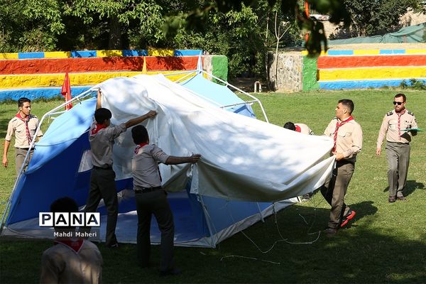 سومین روز هشتمین اردوی ملی پیشتازان، اعضا و مربیان