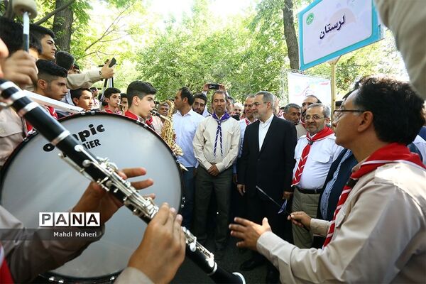 حضور وزیر آموزش و پرورش در هشتمین اردوی ملی پیشتازان، اعضا و مربیان