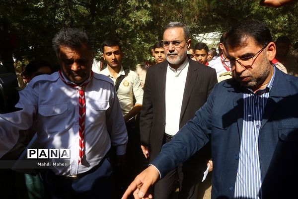 حضور وزیر آموزش و پرورش در هشتمین اردوی ملی پیشتازان، اعضا و مربیان