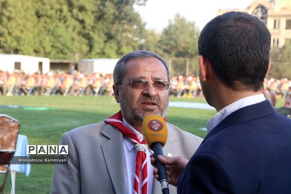 اختتامیه اردوی ملی پیشتازان پسر در اردوگاه شهید باهنر تهران